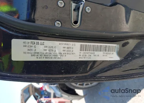 2015 Dodge Dart Se from USA, damaged, VIN 1C3CDFAA7FD434126